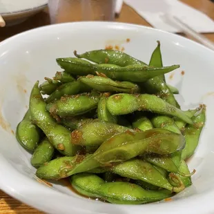 Garlic Edamame