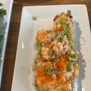 Baked Salmon Roll