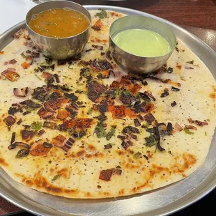 Vegetable Uttapam