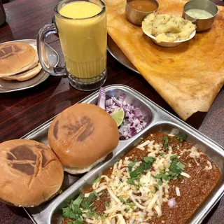 Cheese Pav Bhaji