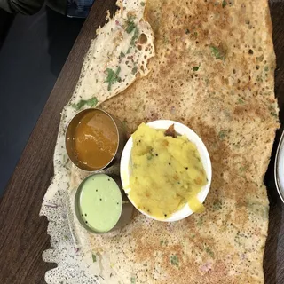 Rava Masala Dosa