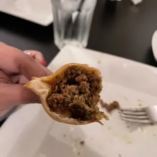 Lamb samosa