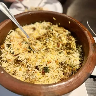 Clay Pot Biryani