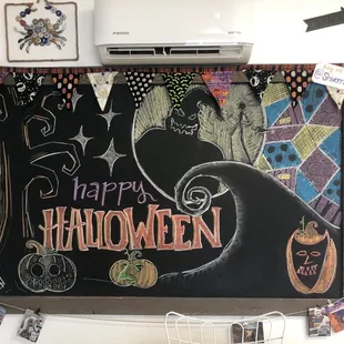 New Halloween board! Favorite spot in bullhead!