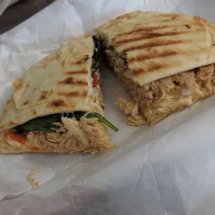 Honey Sriracha Chicken Panini