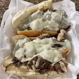 Chicken &amp; steak Philly!!