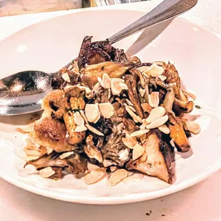 Chanterelle mushrooms