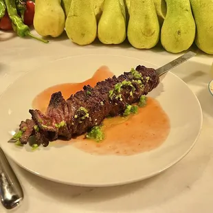 Layers of Wagyu Flat Iron