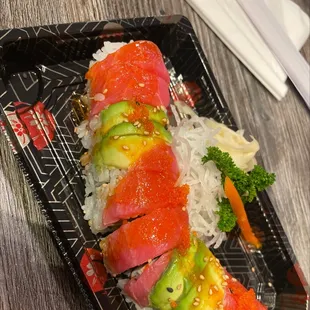 Red dragon roll