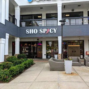 Outside. Storefront. Located in the Fountain Oaks shopping center with Kroger on Roswell Road in Sandy Springs ITP (inside the perimeter).