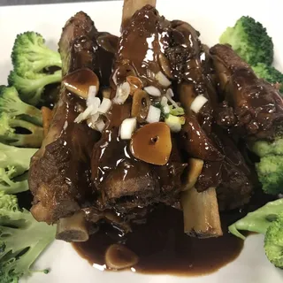 Rib with Black Bean Sauce