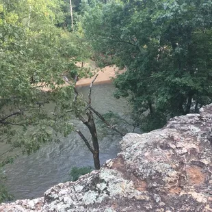 A river runs through it