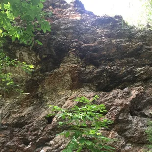 Many small caves to explore