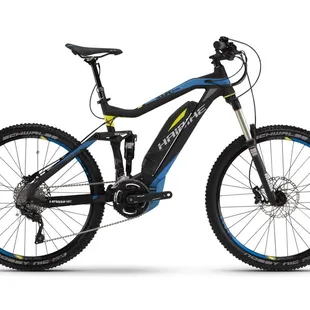 Bosch and Yamaha center drive Haibikes with full suspension