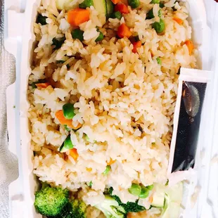 Vegetable Fried Rice (w/o eggs)