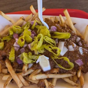 Chili fries