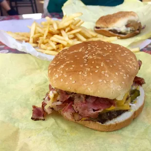 Bacon Swiss Burger