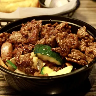 Teriyaki beef bowl