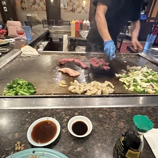 sushi and sashimi, food