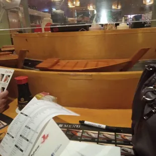 Sushi boats!