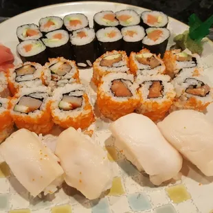 The white tuna is amazing