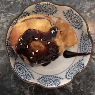 Fried Green Tea Ice Cream