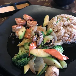Shrimp Hibachi Lunch
