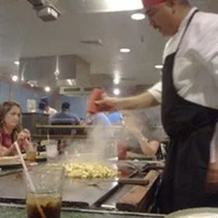 sushi and sashimi, interior