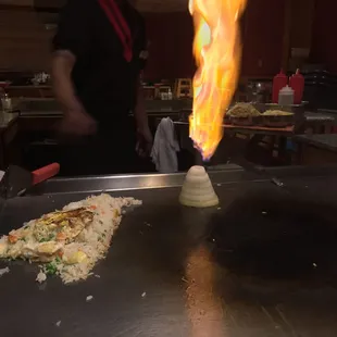 2015-12-21 20.54.02; Volcano @ Shogun Japanese Steakhouse - 2324 N Germantown Pkwy, Cordova, TN
