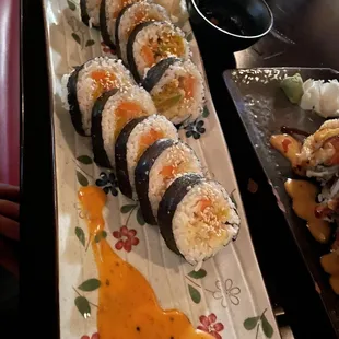 Two Veggie Tempura Roll