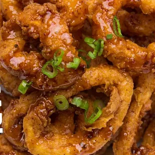 Calamari appetizer
