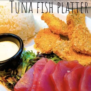 tuna teish platter