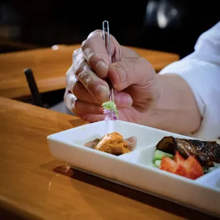COMPLIMENTARY Wagyu Tasting Course with all Set B Omakase