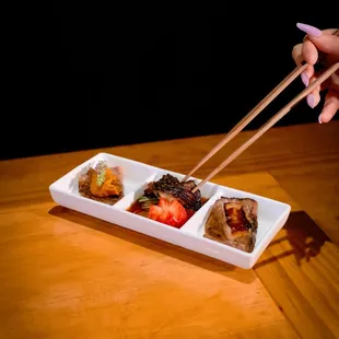 COMPLIMENTARY Wagyu Tasting Course with all Set B Omakase