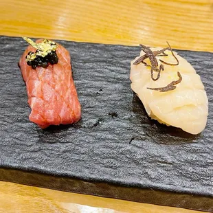 Fatty Tuna and Scallop
