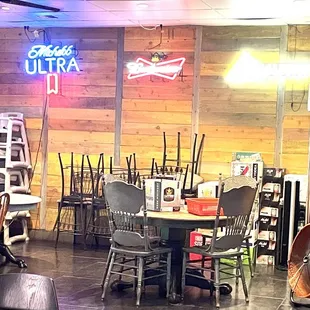 This is the main dining area. If they sit you here for dining, you would feel like you are in a storage area.