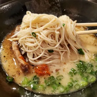 Shogun Ramen ($15.00) noodle lift
