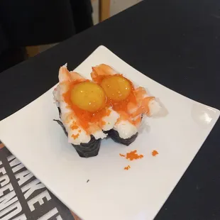 2 Piece Shrimp Boat Sushi