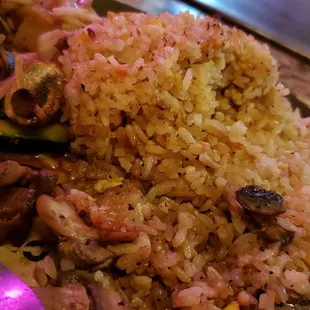 a plate of food