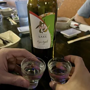 sushi and sashimi, drink