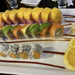 food, sushi and sashimi, sushi, sashimi