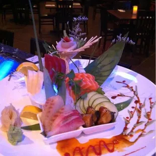 sushi and sashimi