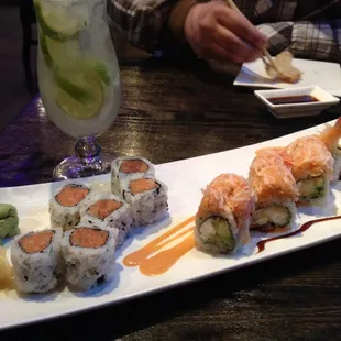 Sushi and Mojito