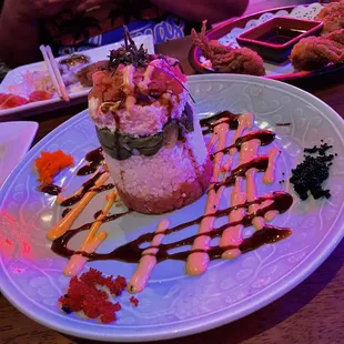 Ahi Tuna Tower Roll