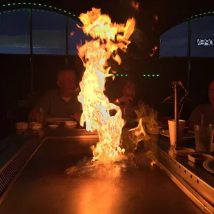 This place is on fire!