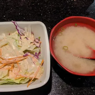 Salad &amp; soup