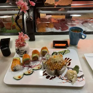 food, sushi and sashimi, sushi, sashimi