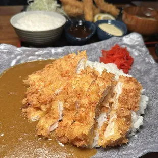 Chicken katsu curry