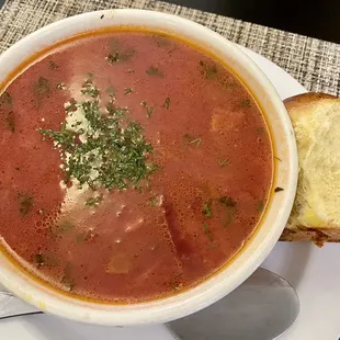 Borshch (Ukrainian Beet Soup)