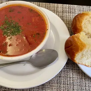 Borshch (Ukrainian Beet Soup)